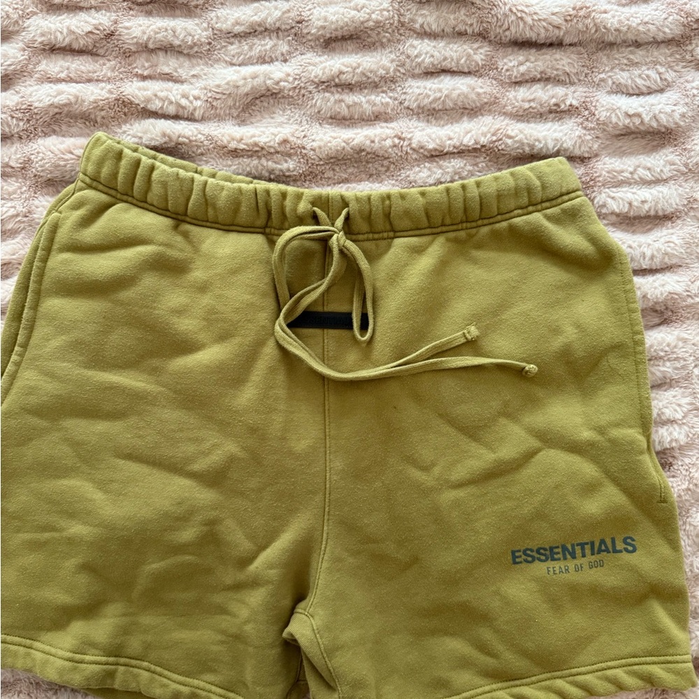 Fear of God Essentials Khaki Shorts